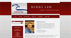Desktop Screenshot of burnslaw.com.au